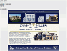 Tablet Screenshot of dwightmillerdesign.com